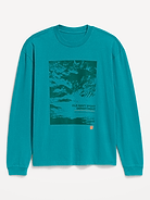 Image 2 de 3, T-shirt RétroConfo à manches longues et à imprimé