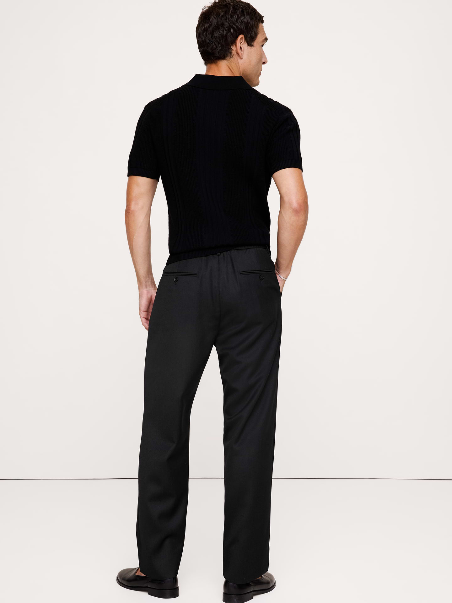 Image 2 de 8, Pantalon habillé décontracté en sergé