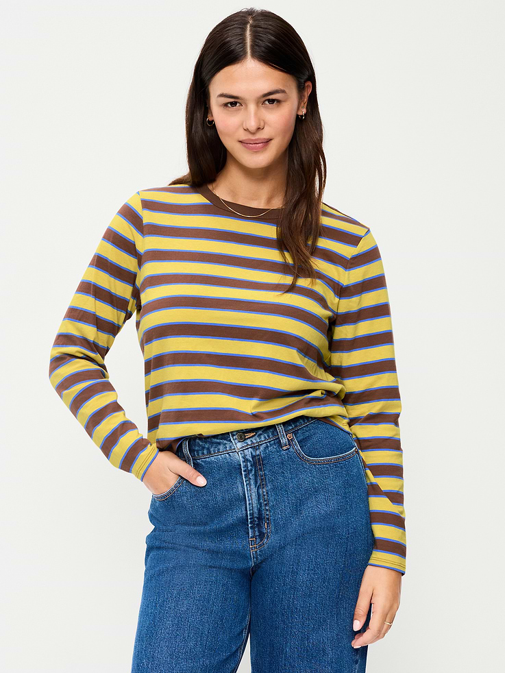 Image 5 of 8, EveryWear Long-Sleeve T-Shirt