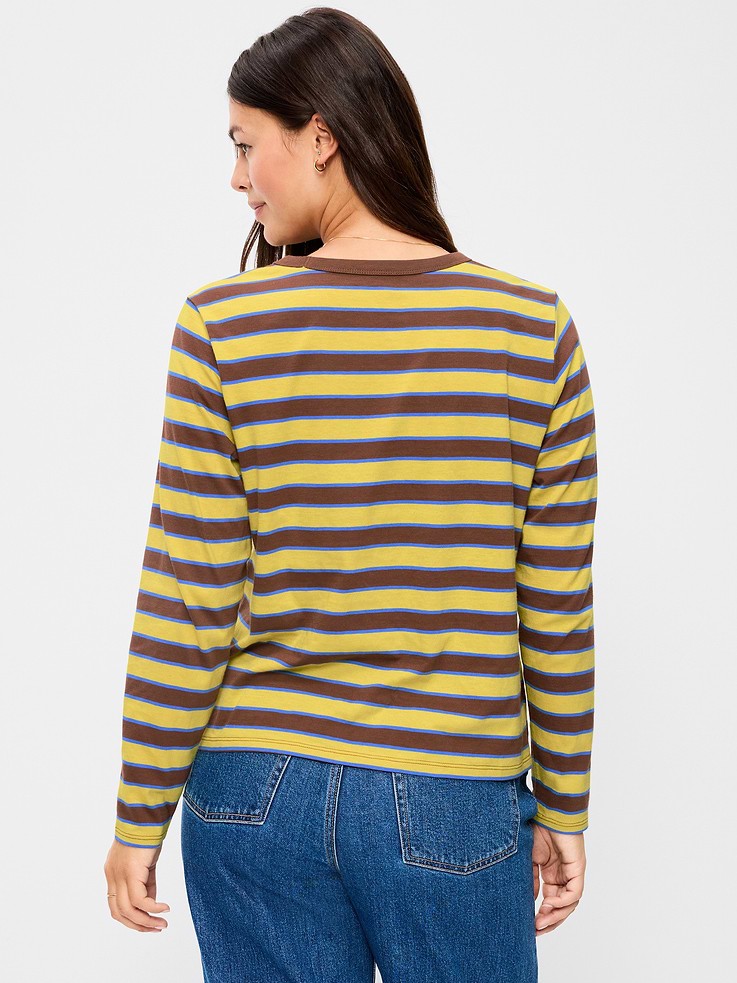 Image 6 of 8, EveryWear Long-Sleeve T-Shirt