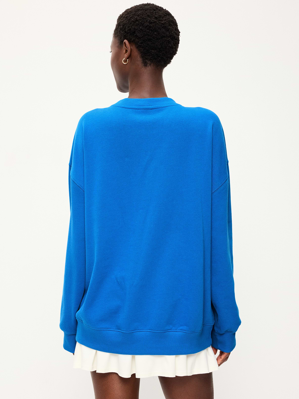 Image number 2 showing, Detroit Lions Oversized Fleece Sweatshirt for Women