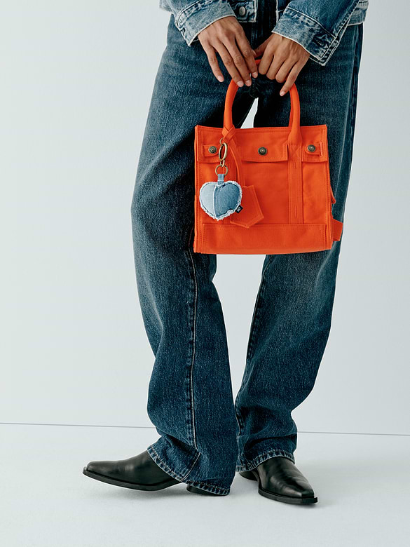 Small Canvas Five Pocket Tote