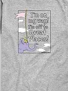Image 2 of 4, Dr Seuss On My Way To Great Places Short Sleeve T-Shirt For Toddler