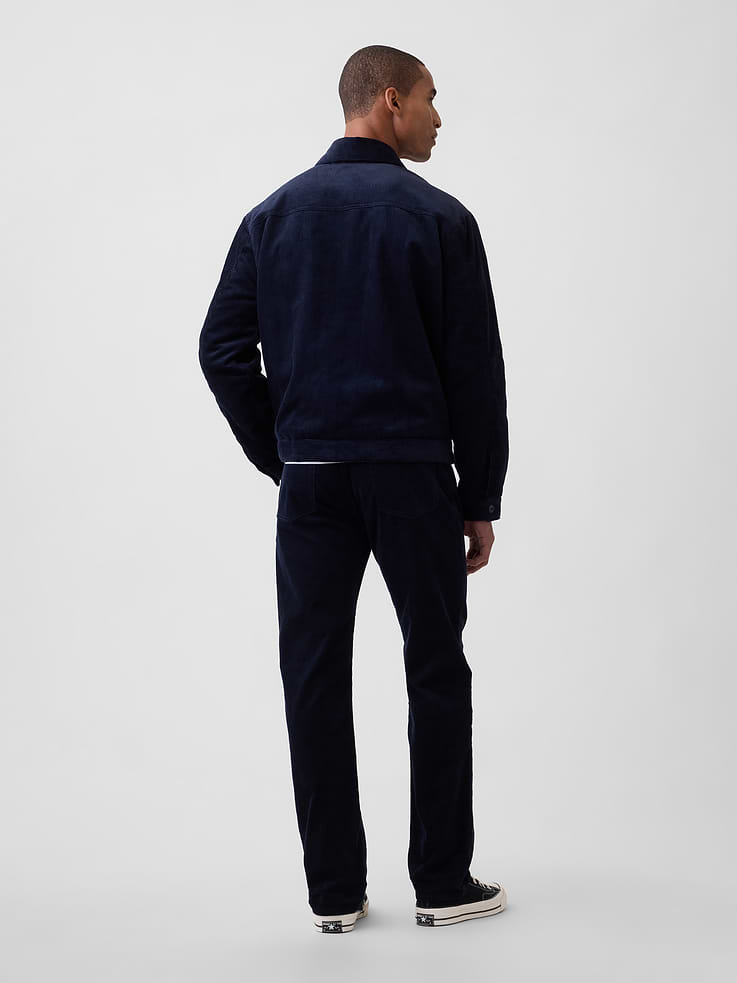 Image 2 of 5, Straight Corduroy Pants
