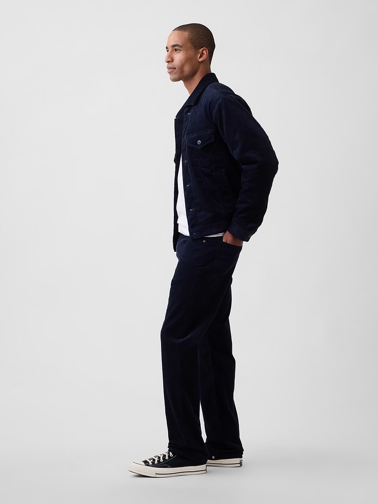 Image 3 of 5, Straight Corduroy Pants
