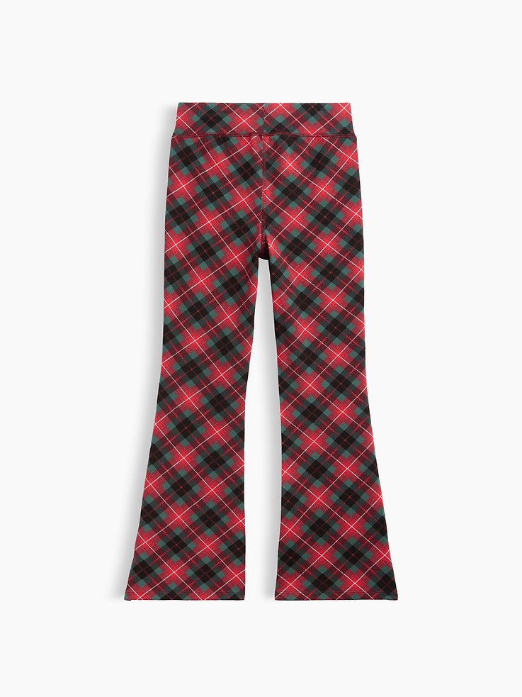 Image 2 of 2, Kids Stretch Jersey Flare Leggings
