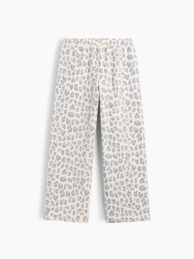 Image 3 of 3, Kids Relaxed Polar Fleece Straight-Leg Sweatpants