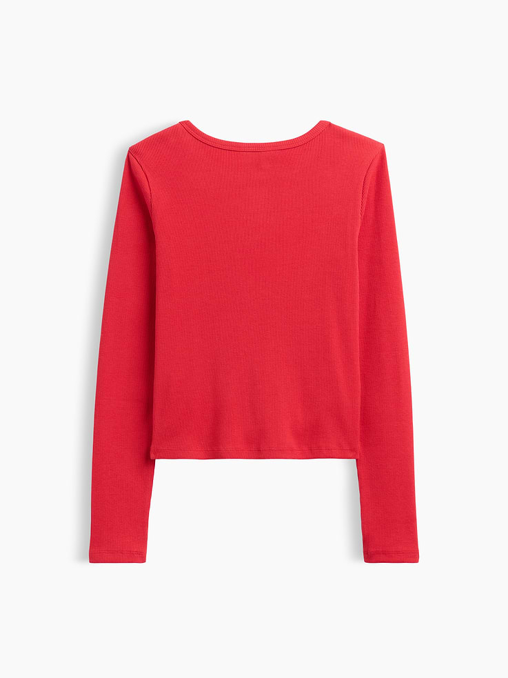 Image 3 of 3, Kids Ribbed T-Shirt