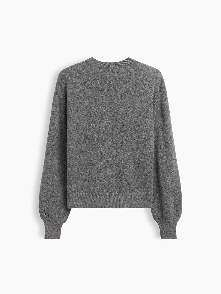 Image 3 of 3, Kids CashSoft Relaxed Crewneck Sweater