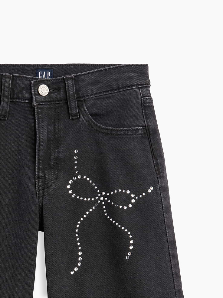 Image 2 of 3, Kids Low Rise Baggy Jeans