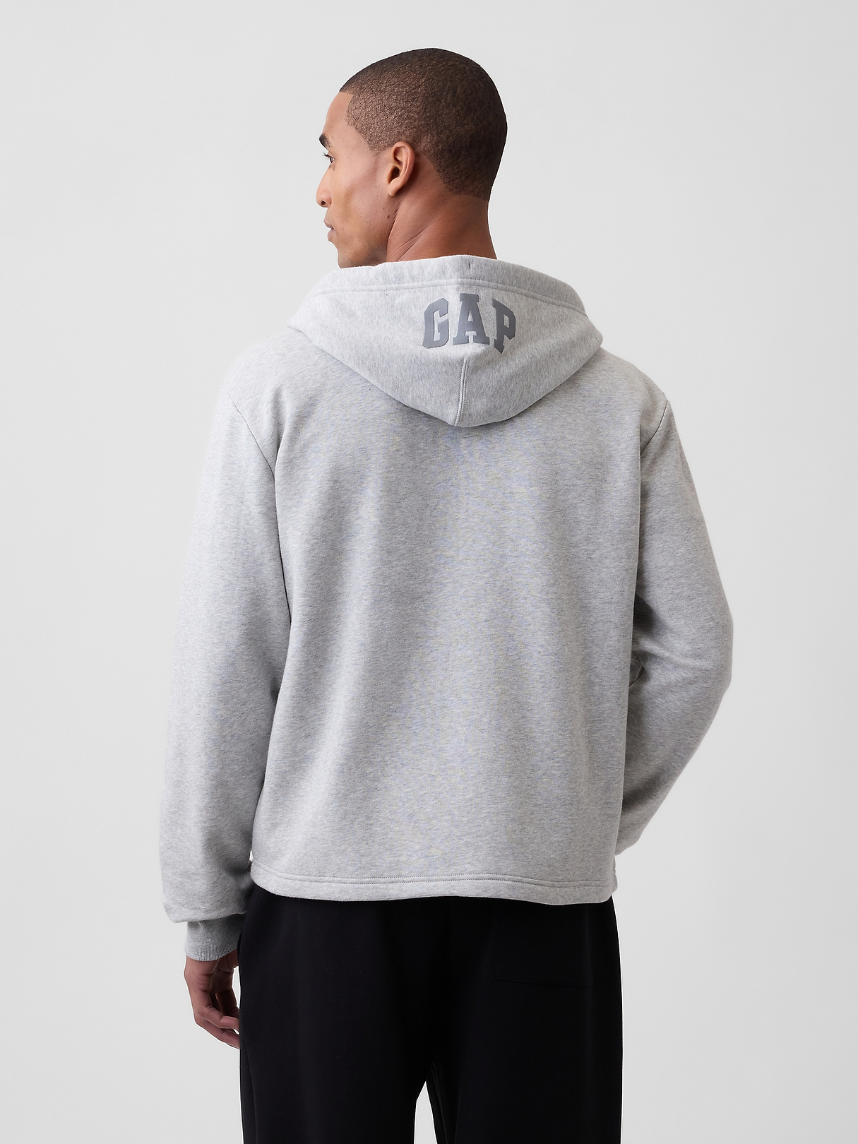 Adult Boxy Gap Logo Zip Hoodie | Gap Factory