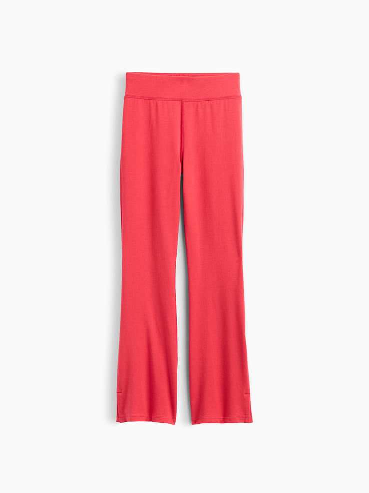 Image number 1 showing, Kids Stretch Jersey Flare Leggings