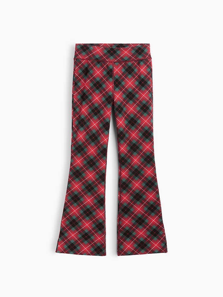 Image 1 of 2, Stretch jersey knit., Elasticized waist., Slits at hem., Select styles have allover print or plaid., Product #1184709