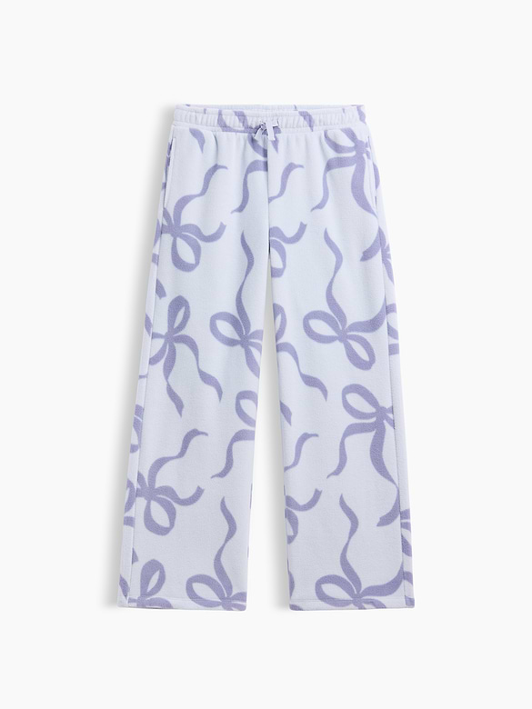 Kids Relaxed Polar Fleece Straight-Leg Sweatpants