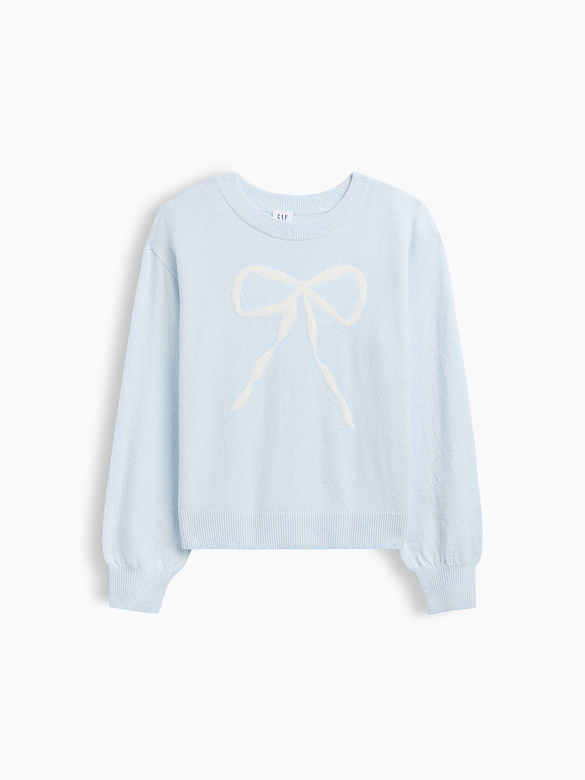 Kids CashSoft Relaxed Crewneck Sweater