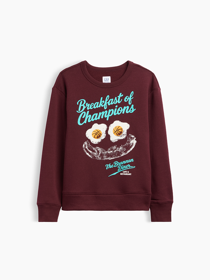 Image number 1 showing, Kids Relaxed Crewneck Sweatshirt