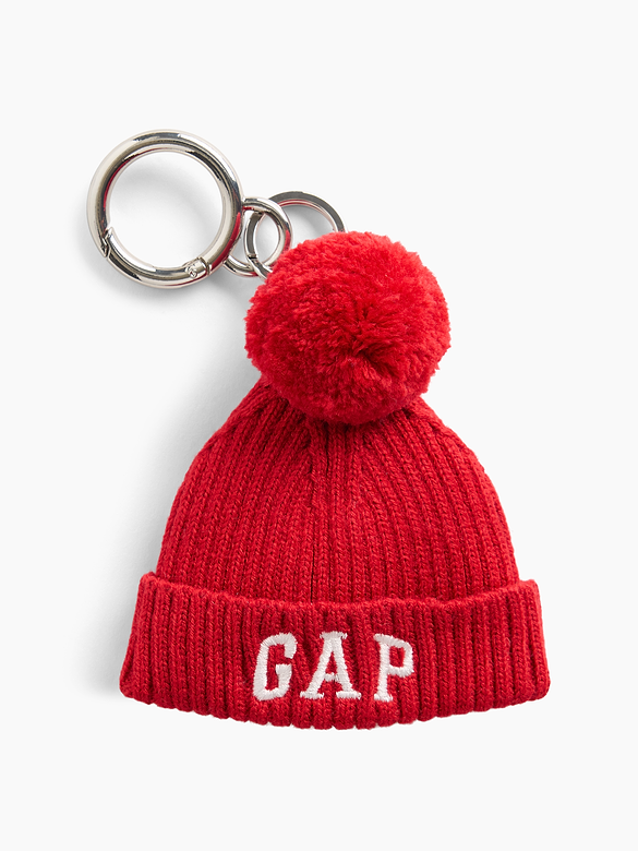 Gap Logo Beanie Keychain Charm