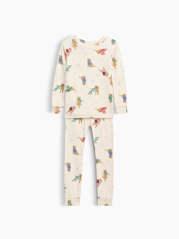 babyGap Holiday Dog Print PJ Set