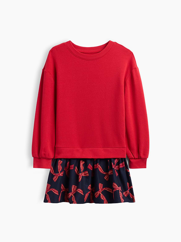 Kids Oversized Sweatshirt Dress