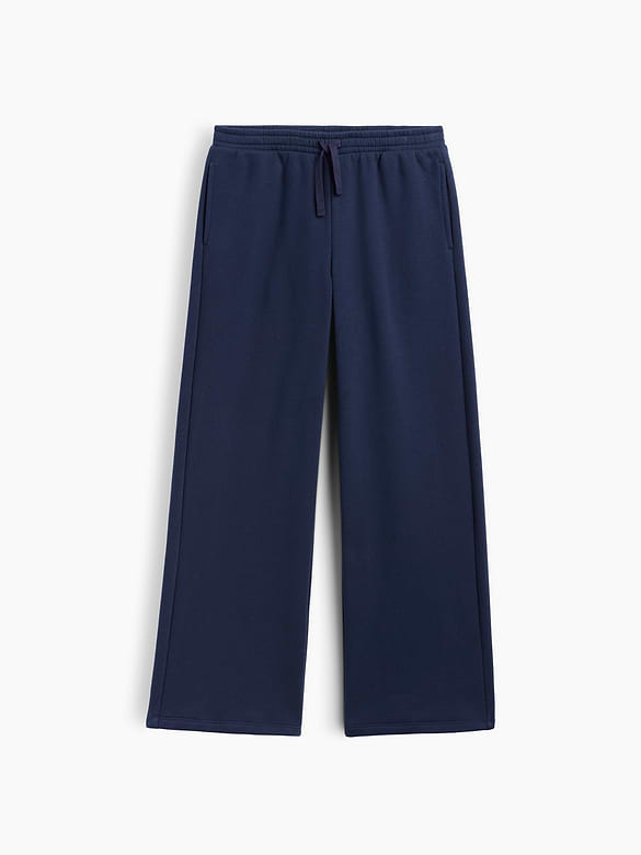 Kids Relaxed Straight-Leg Fleece Sweatpants