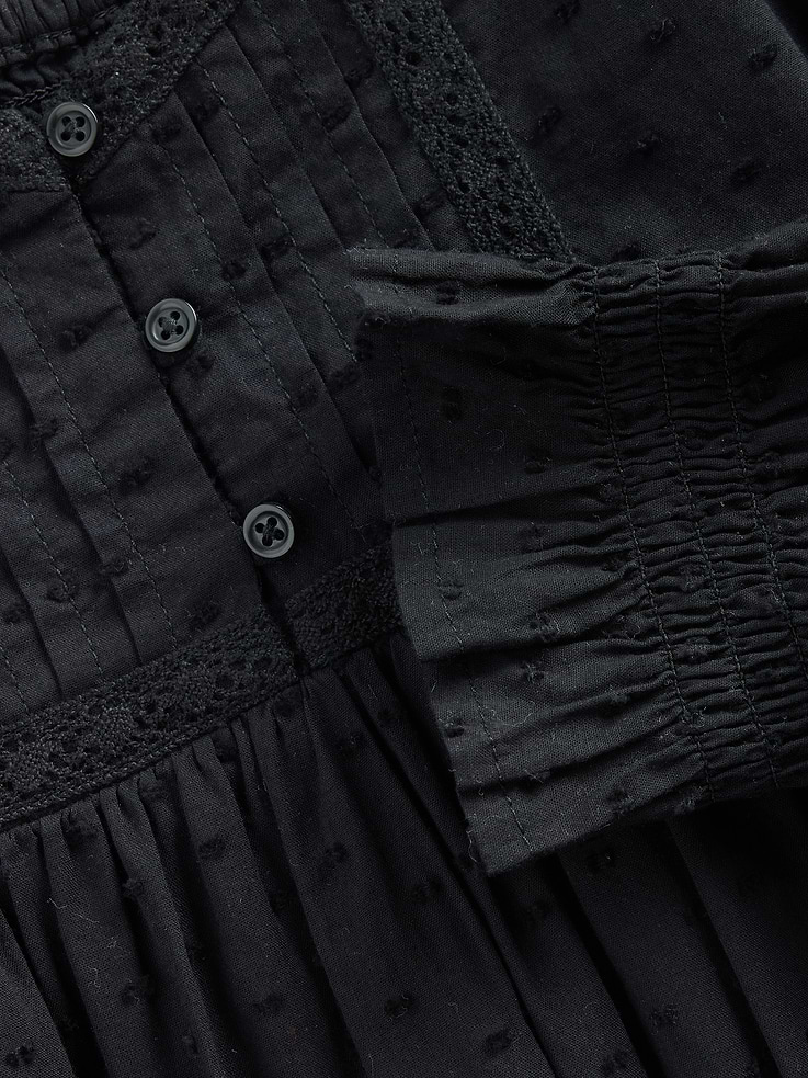Image number 5 showing, Kids Puff-Sleeve Empire-Waist Dress
