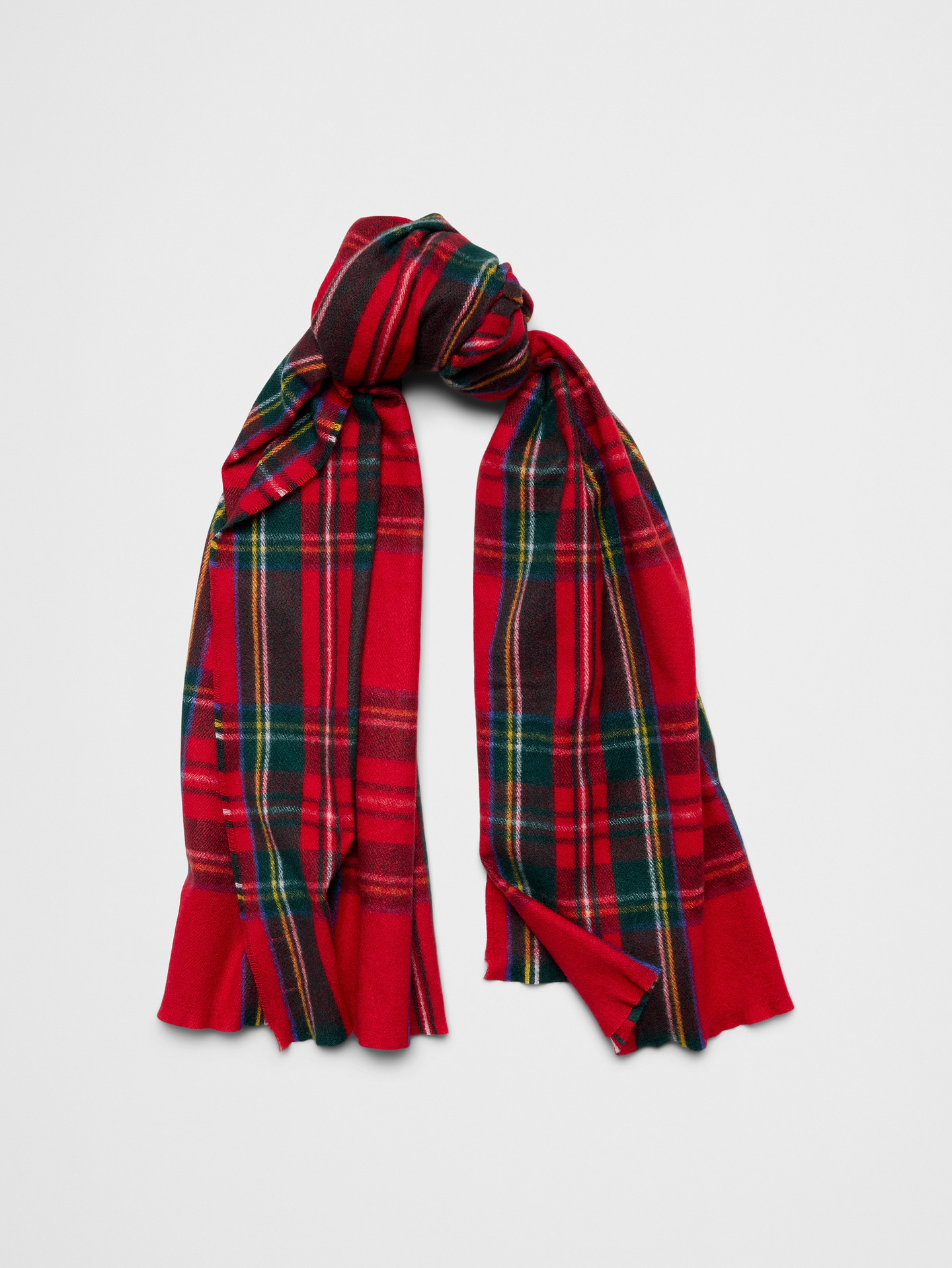 Image 1 of 6, Wrap yourself in warmth and timeless style with this cozy scarf collection. Designed in an assortment of classic plaids, checks, solids, and seasonal prints, these versatile scarves add the perfect finishing touch to any cold-weather wardrobe., Made exclusively for Banana Republic Factory., Product #1177232