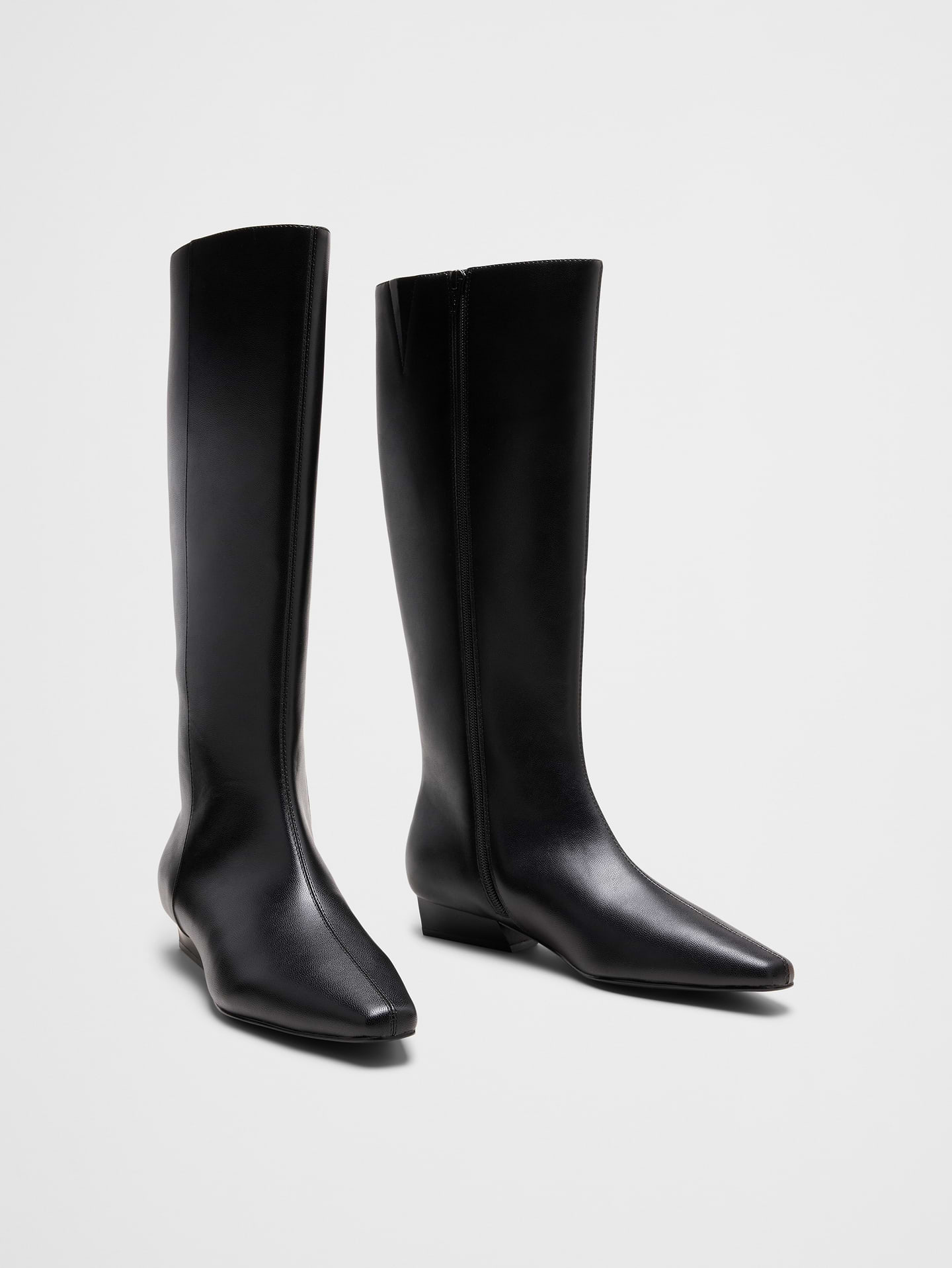 Image number 2 showing, Vegan Leather Suede Tall Boot