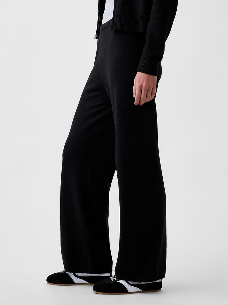 Image 3 de 5, Pantalon ample Effet cachemire