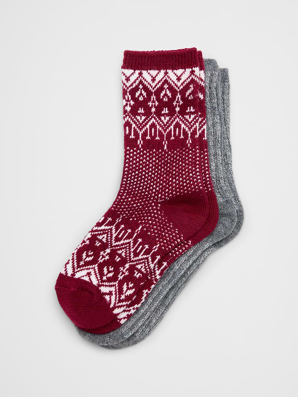 Womens Cozy Socks (2 Pack)