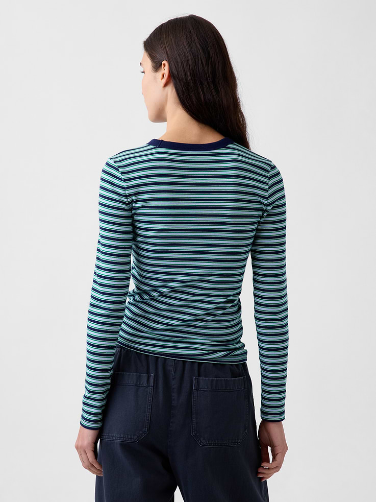 Image 3 of 5, Modern Crewneck T-Shirt