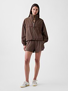 Image 4 of 5, Poplin Oversized Track Jacket