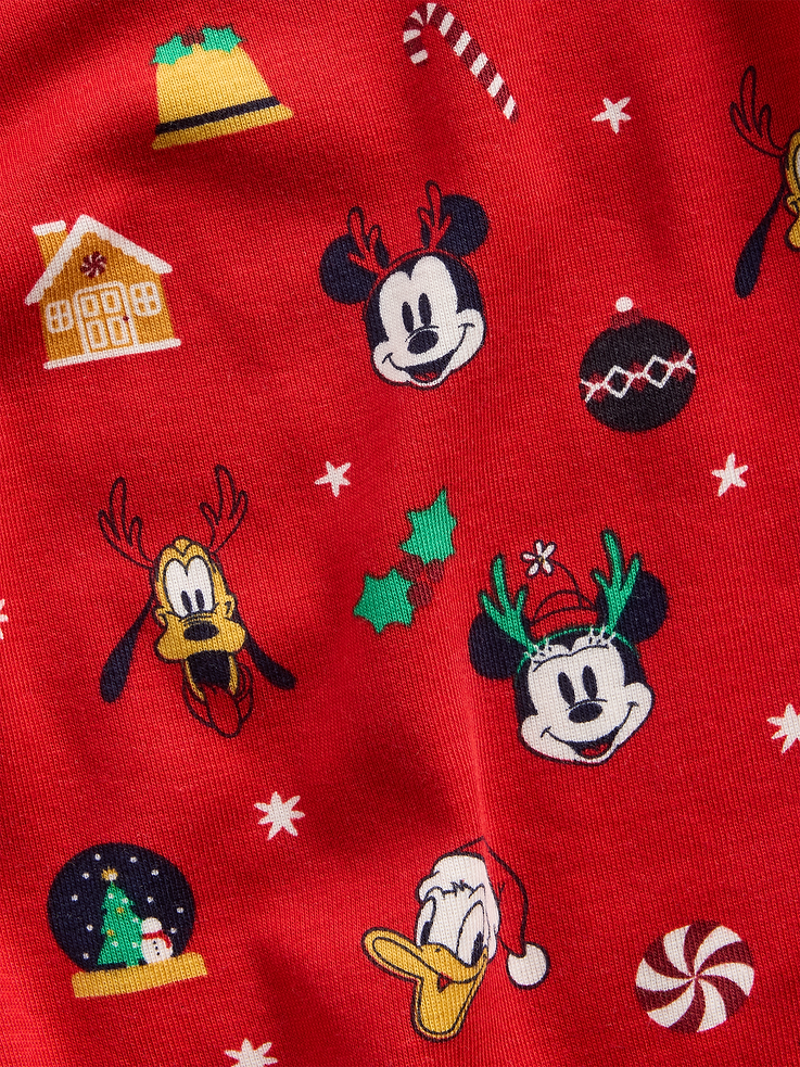Image 4 de 4, Pyjama en coton biologique brossé Disney des Fêtes pour Enfant et Bébé