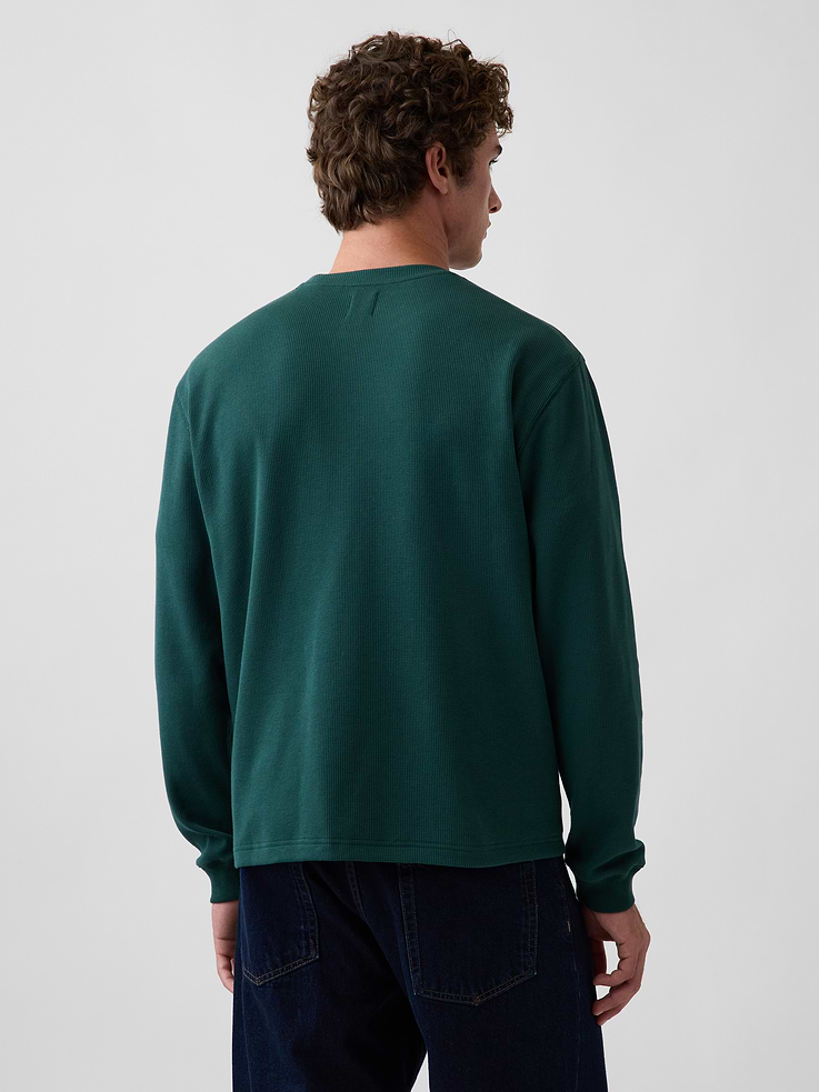 Image 3 of 5, Relaxed Waffle T-Shirt