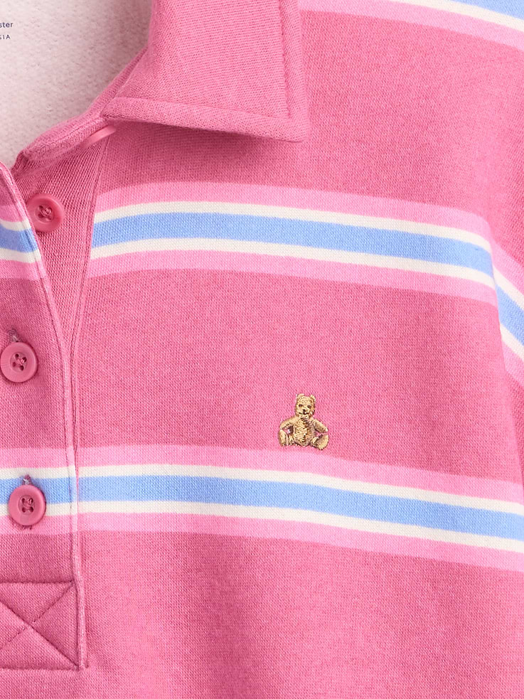 Image 5 of 6, Kids Oversized Boxy Polo Sweatshirt