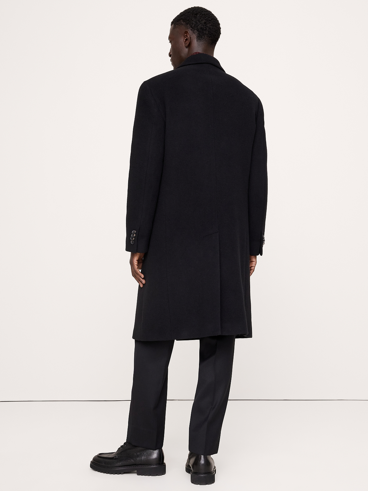 Italian Melton Top Coat | Banana Republic