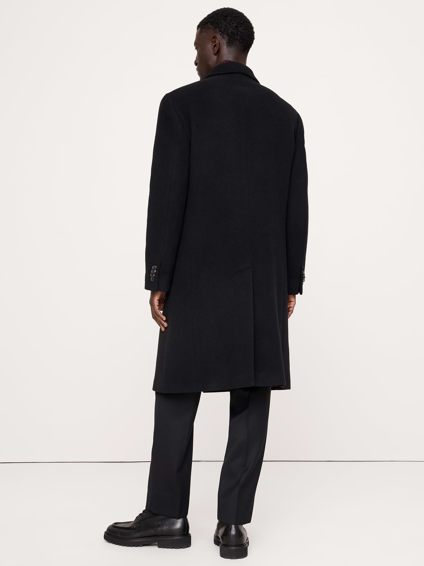Image 8 of 8, Italian Melton Top Coat