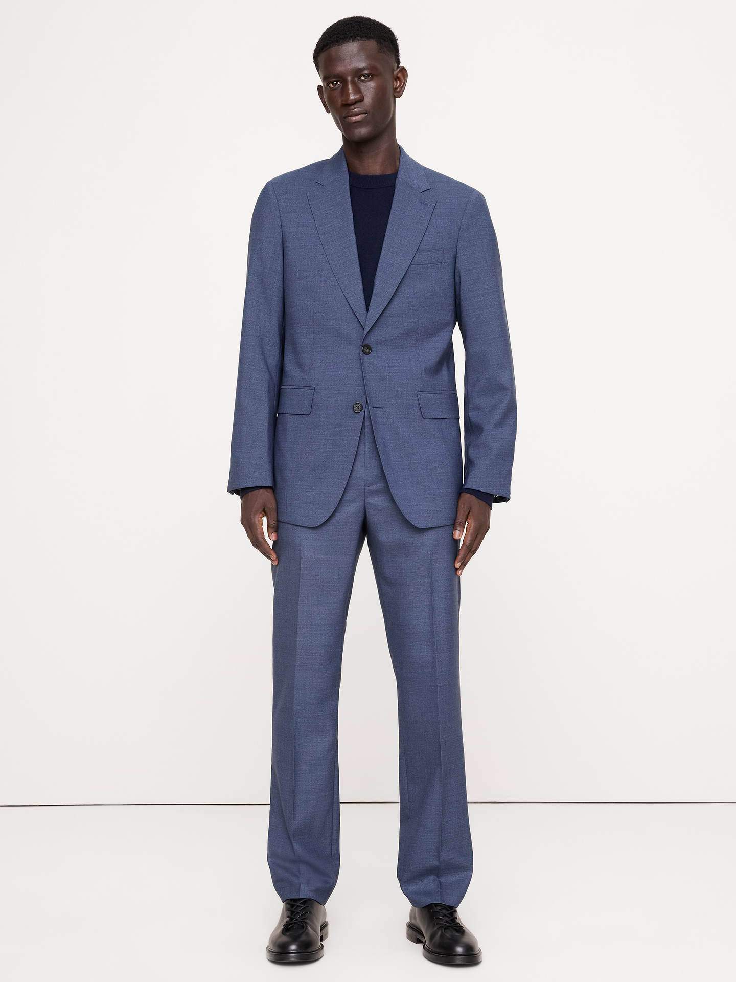 Image 5 of 8, Tailored Slim Signature Stretch Italian Rustico Suit Jacket