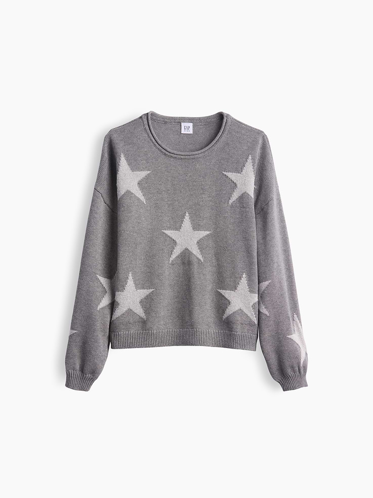 Image 2 of 5, Kids 100% Cotton Oversized Rollneck Sweater