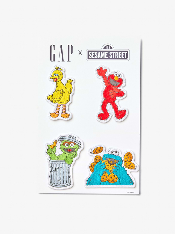 Sesame Street Patches Set