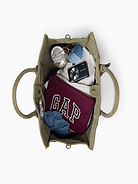 Image number 8 showing, Large Canvas Five Pocket Tote