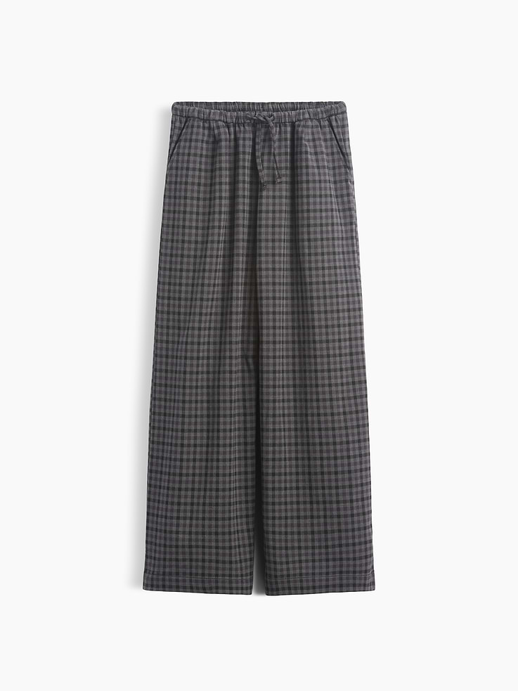 Image 2 de 6, Pantalon confort à jambe large à taille à cordon de serrage pour Enfant