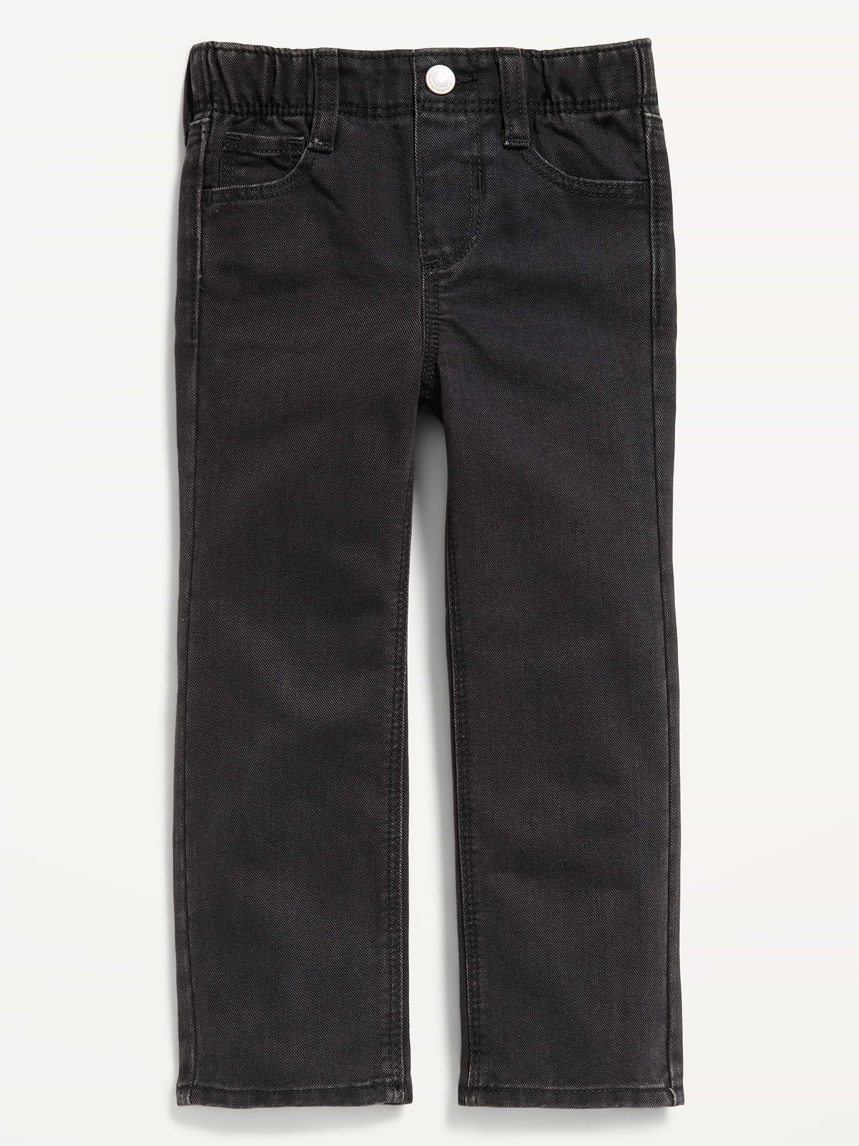 Image number 1 showing, Wow Straight Pull-On Jeans for Toddler Boys