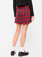 Image 2 of 5, Plaid Satin Skirt for Girls