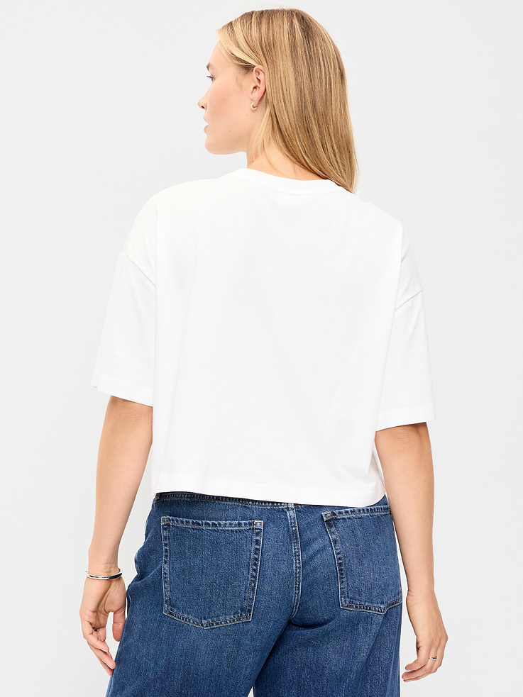Image 7 of 7, Embellished EveryWear Crew-Neck T-Shirt