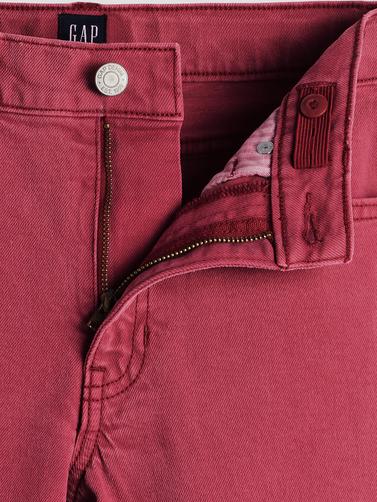 Image 6 de 6, Jean sportif jambe large à taille basse pour Enfant