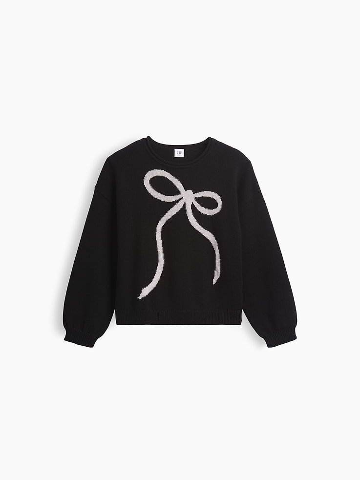 Image 2 of 5, Kids 100% Cotton Oversized Rollneck Sweater