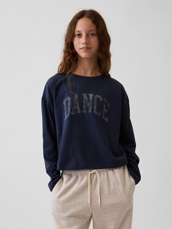 Kids Oversized Graphic T-Shirt
