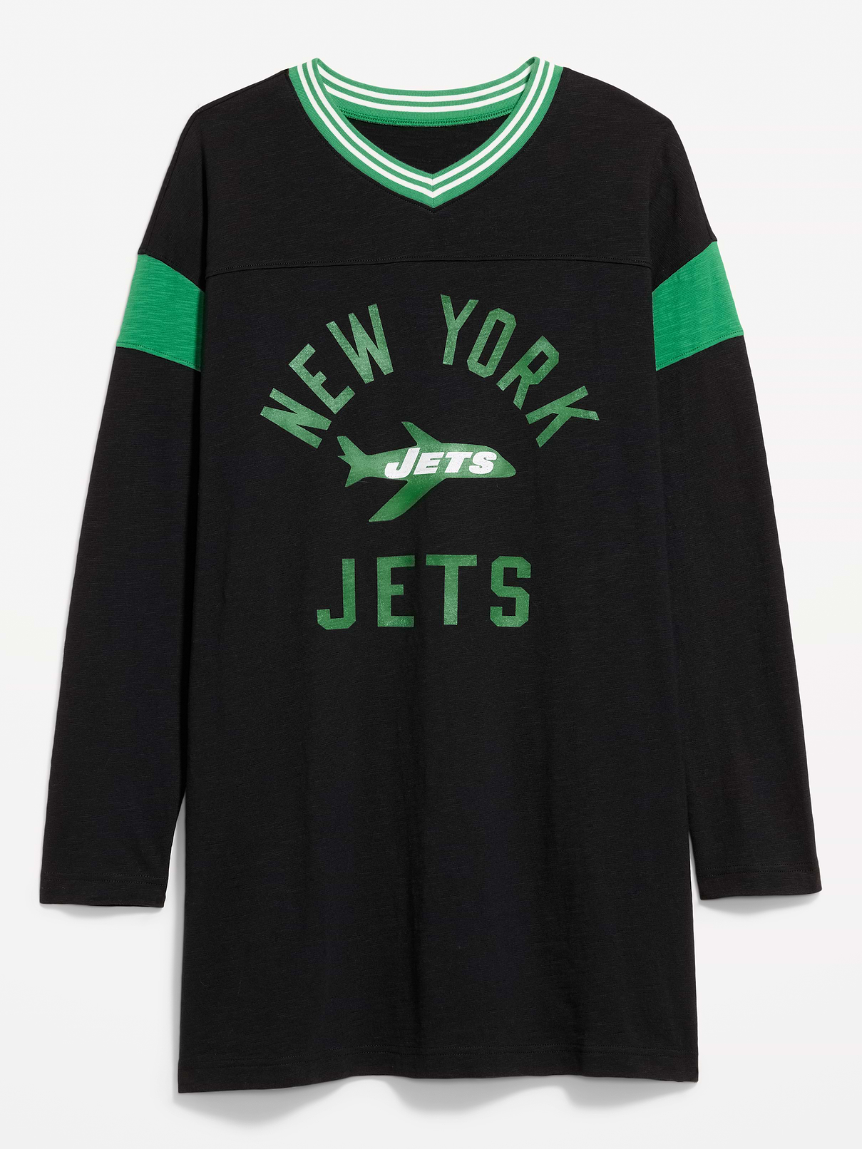 Image number 1 showing, New York Jets Oversized Mini Football Dress for Women