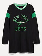 Image number 1 showing, New York Jets Oversized Mini Football Dress for Women
