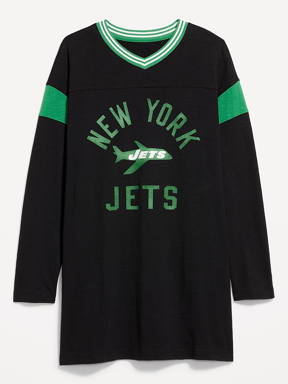 New York Jets Oversized Mini Football Dress for Women